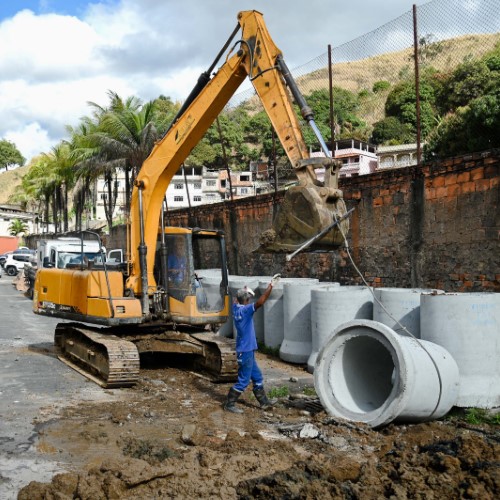 Saae-BM melhora o sistema de drenagem do bairro Boa Sorte